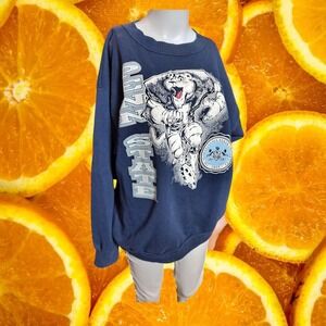 Vintage Penn State Nittany Lions Crewneck Sweatshirt Graphic Pullover‎